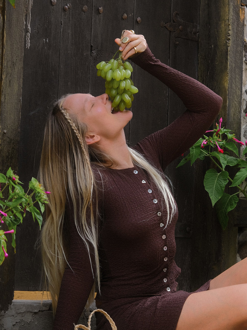 Summer Long Sleeve Top - Saddle - 5