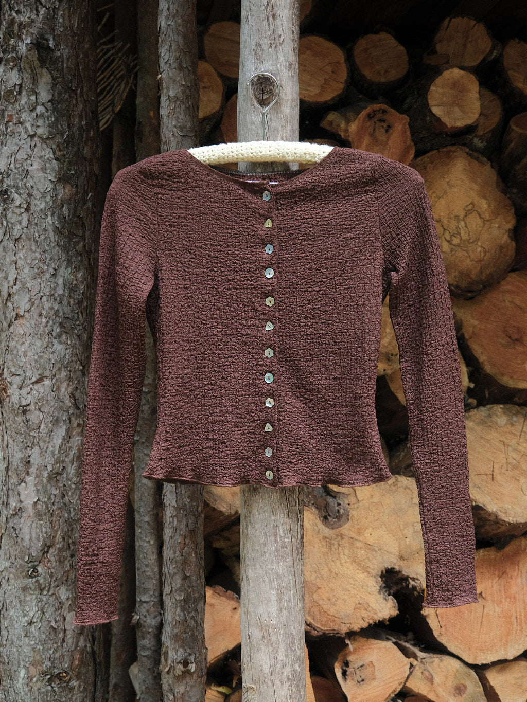 Summer Long Sleeve Top - Saddle - 6