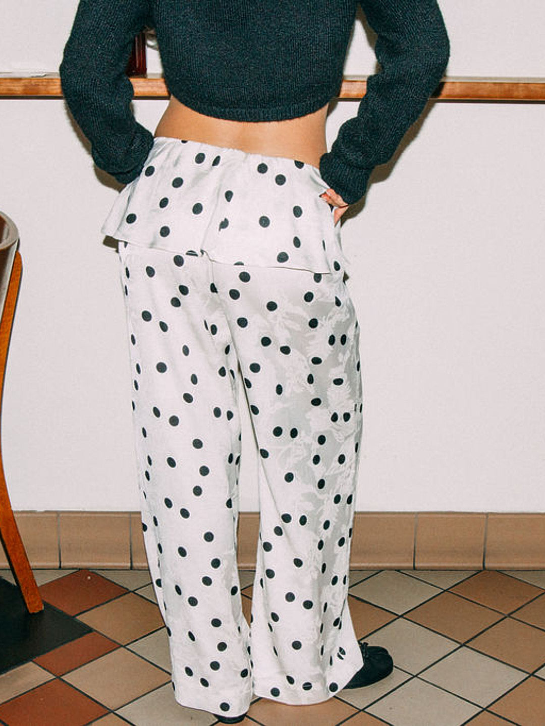 Renee Pant - White Dot - 5