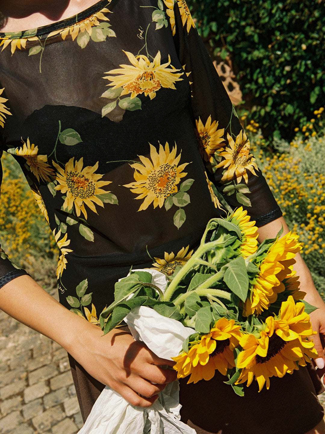 Nia Top - Midnight Sunflower - 8