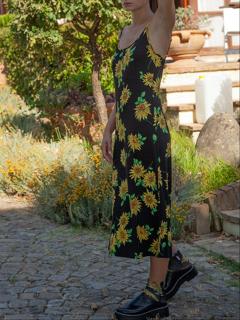 Lena Chunky Mule - Black - 4