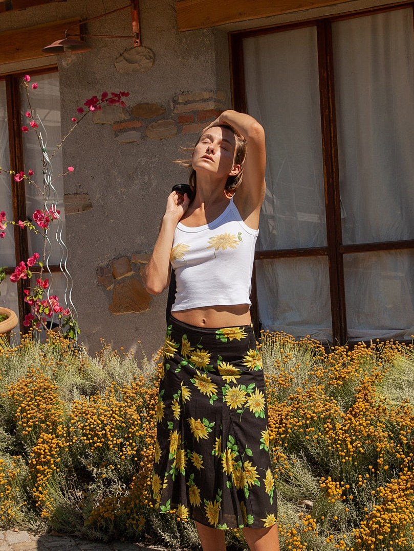 Harley Tank - Golden Flower - 4