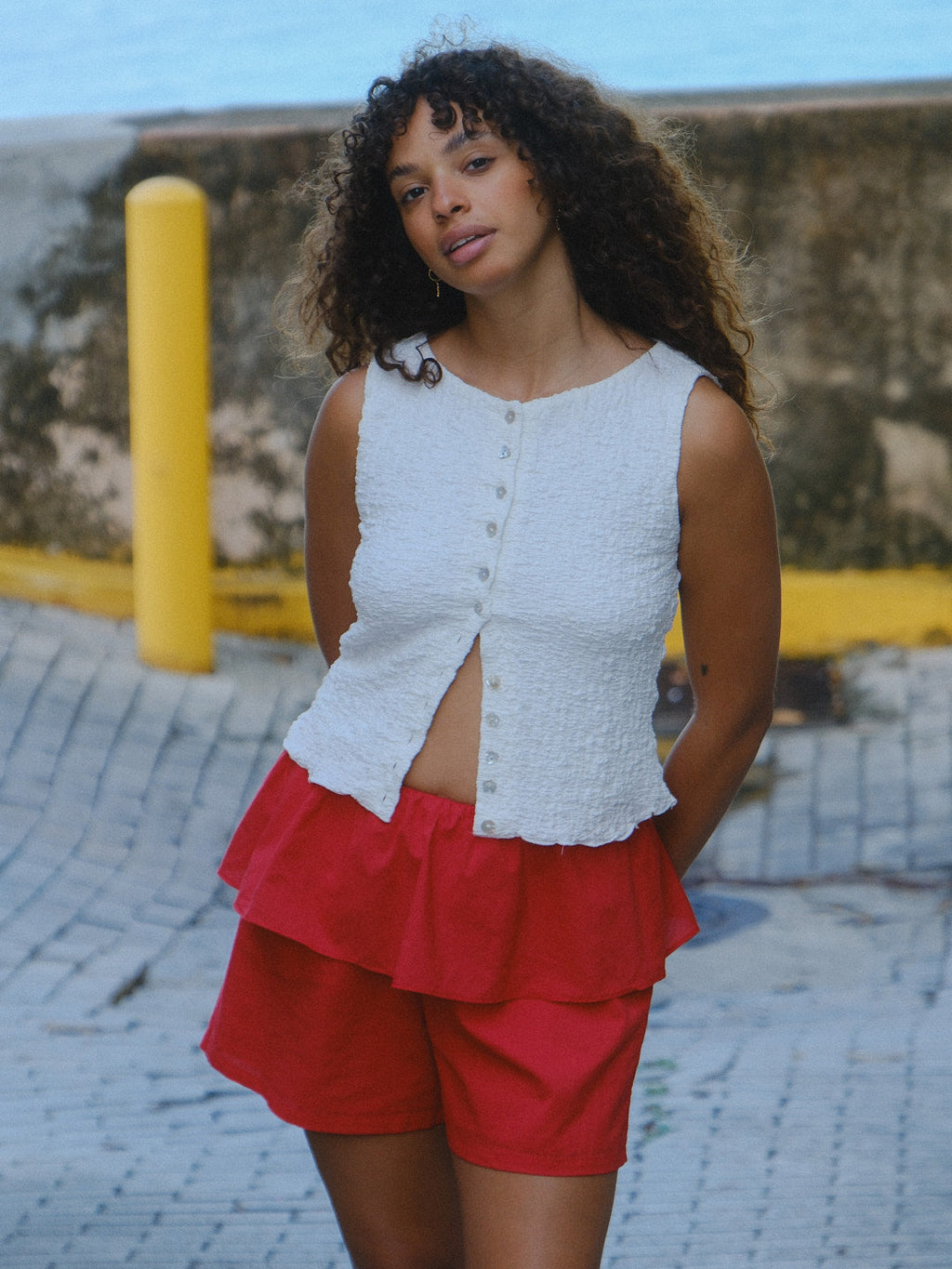 Summer Top - White - 4