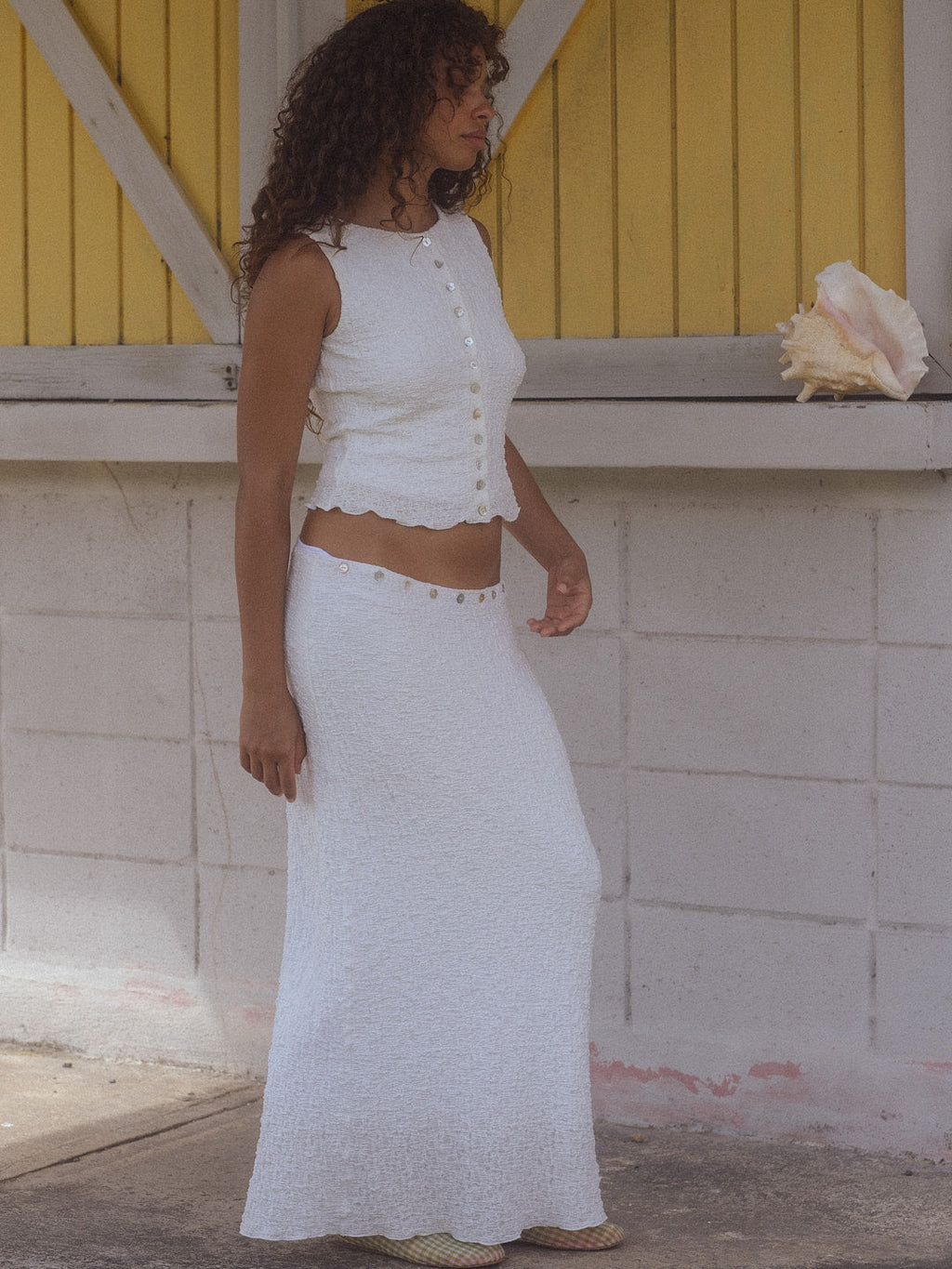 Sammy Skirt - White - 6