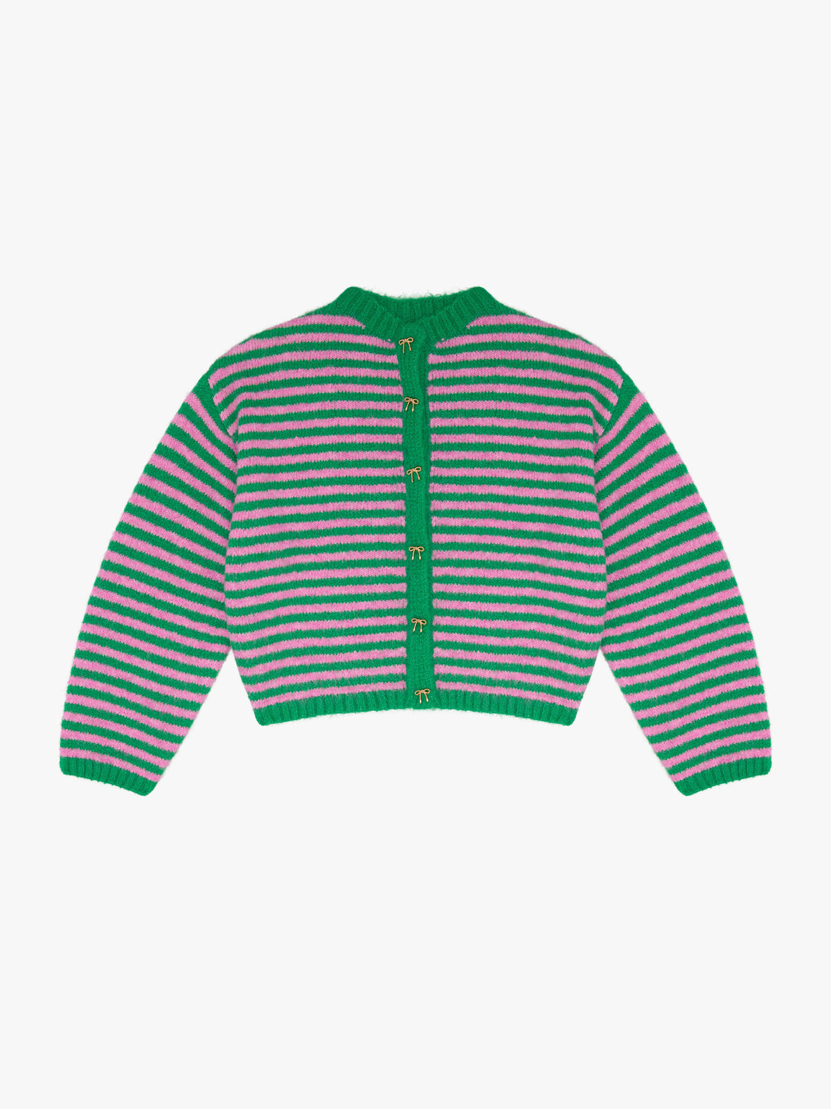 Alma Cardigan - Kelly Flamingo - 1