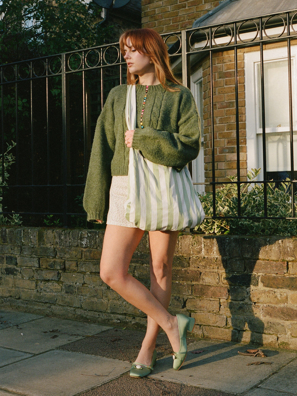 Canonbury Cardi - Hunter Green - 5