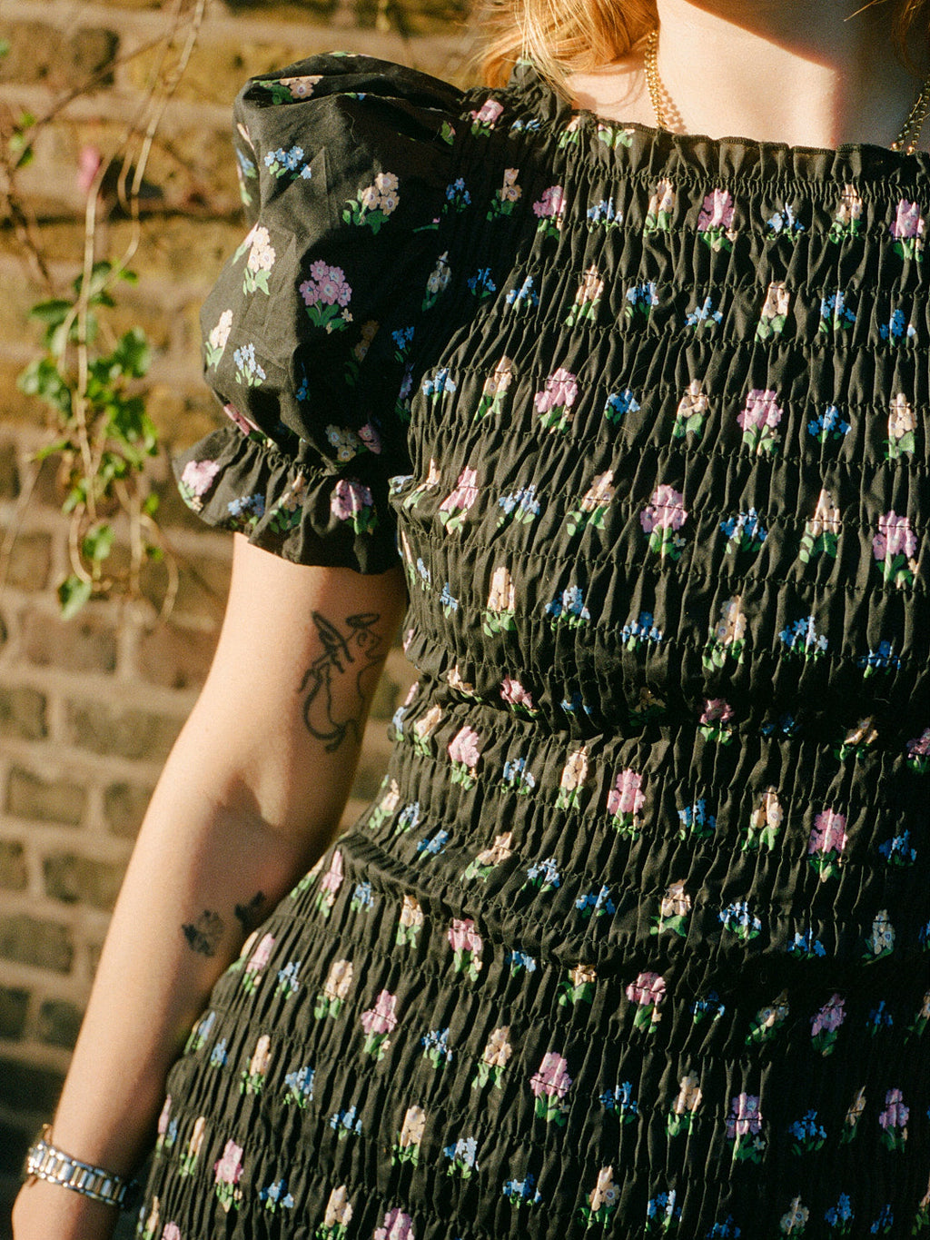 Soho Dress - Noir Garden - 5