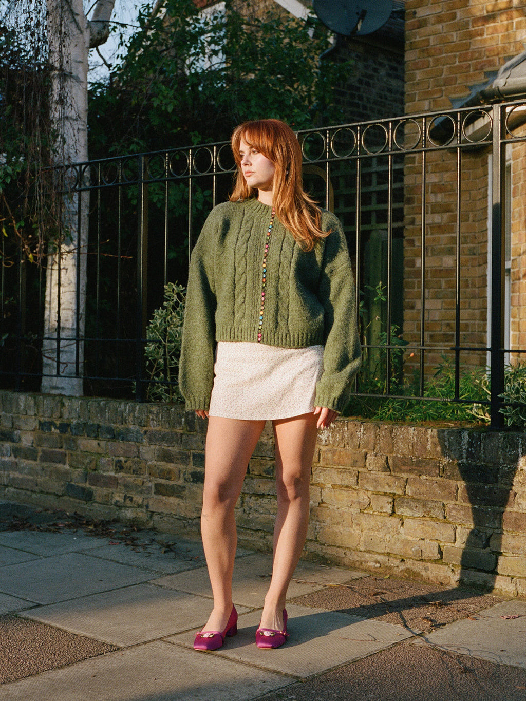 Canonbury Cardi - Hunter Green - 7