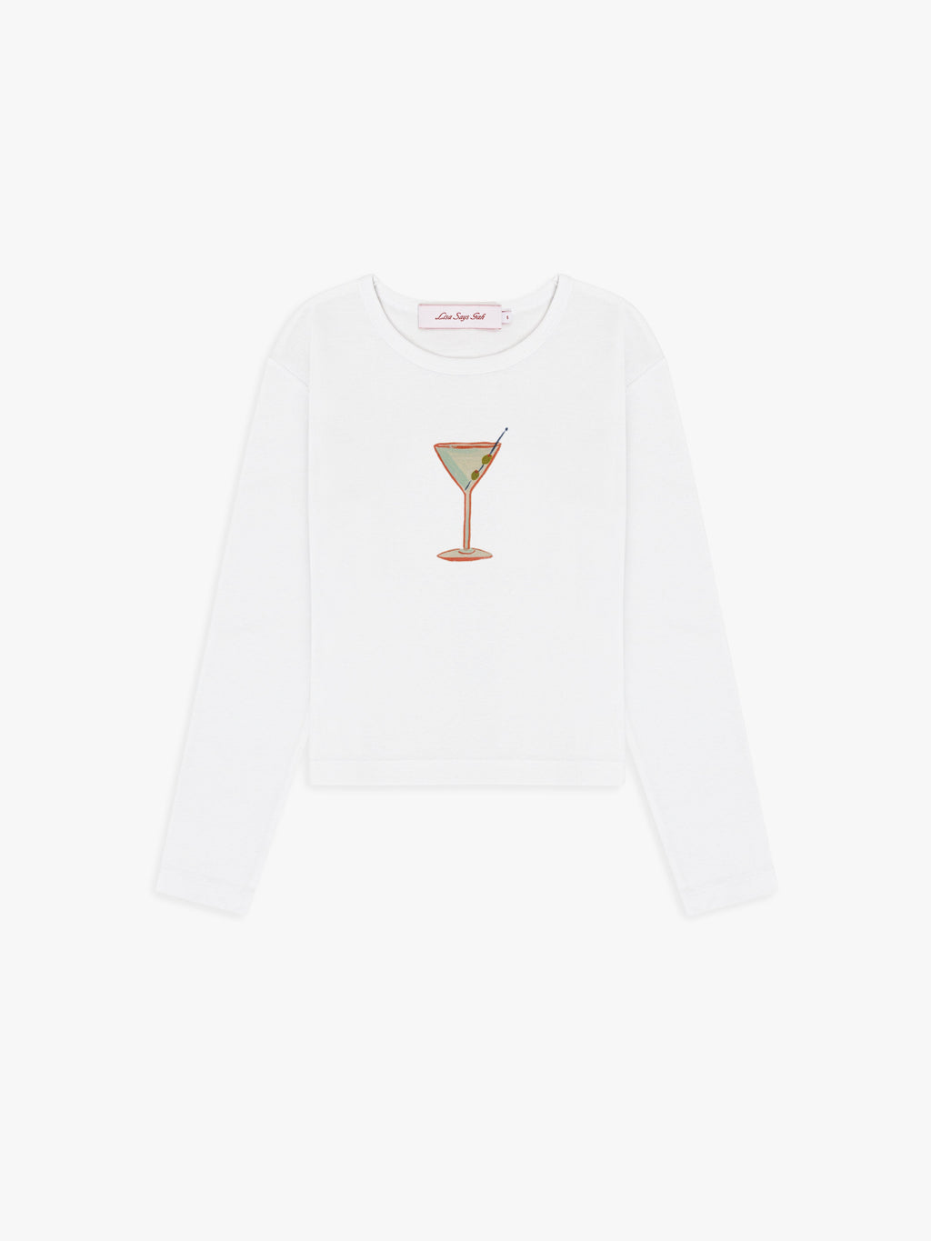 Dana Long Sleeve Tee - Martini - 1