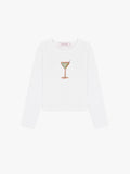 Dana Long Sleeve Tee - Martini - 1