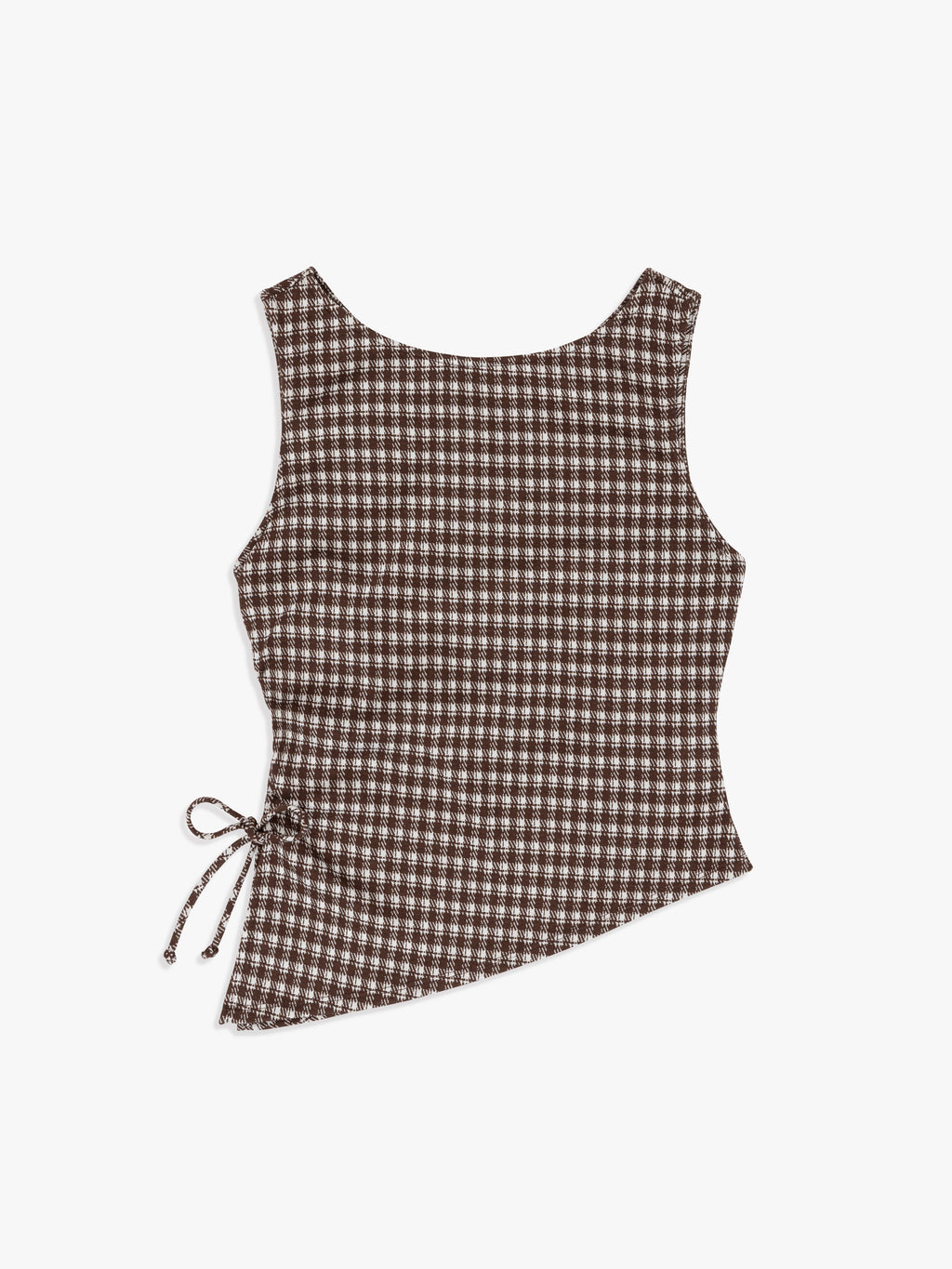 Erin Tank - Cocoa Plaid - 1