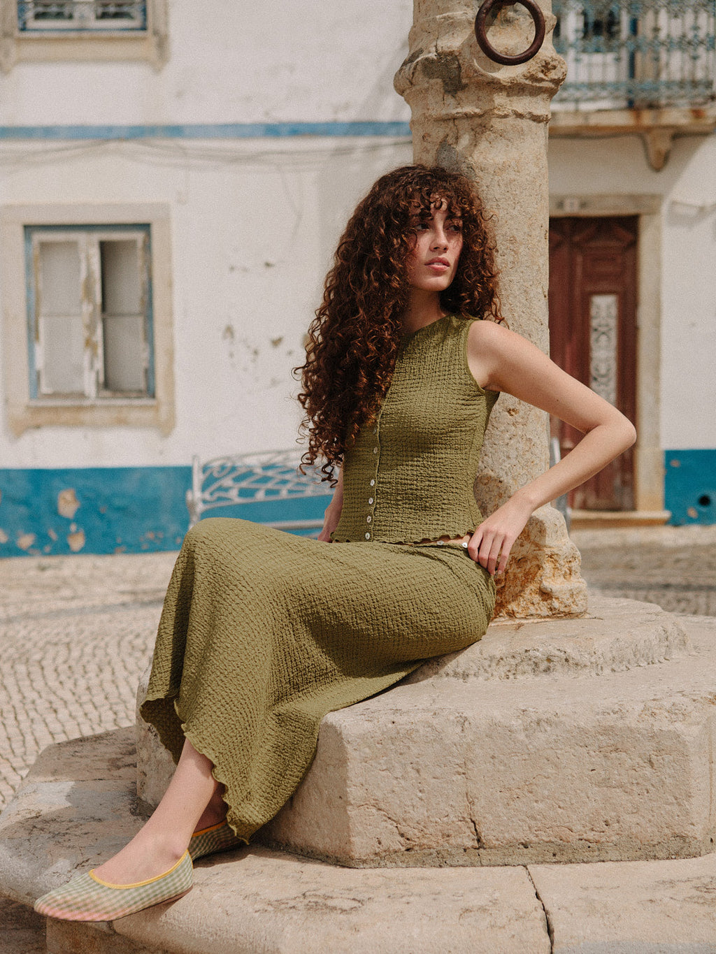 Sammy Skirt - Olive - 3