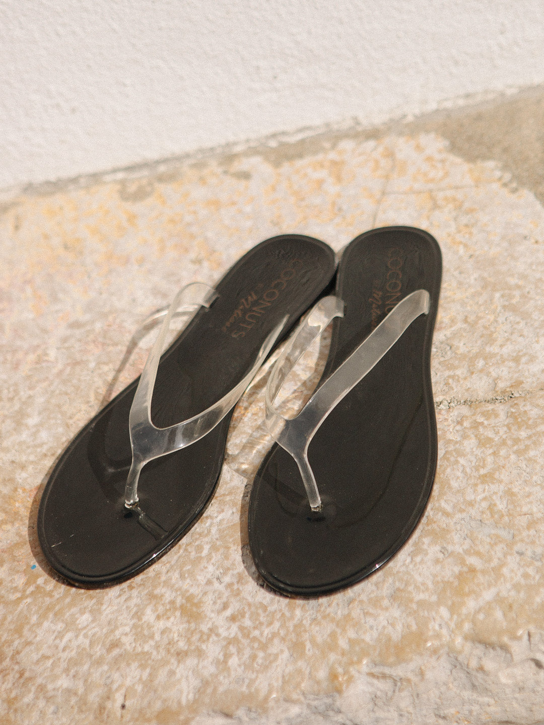 Olson Jelly Sandal - Clear/Black - 1