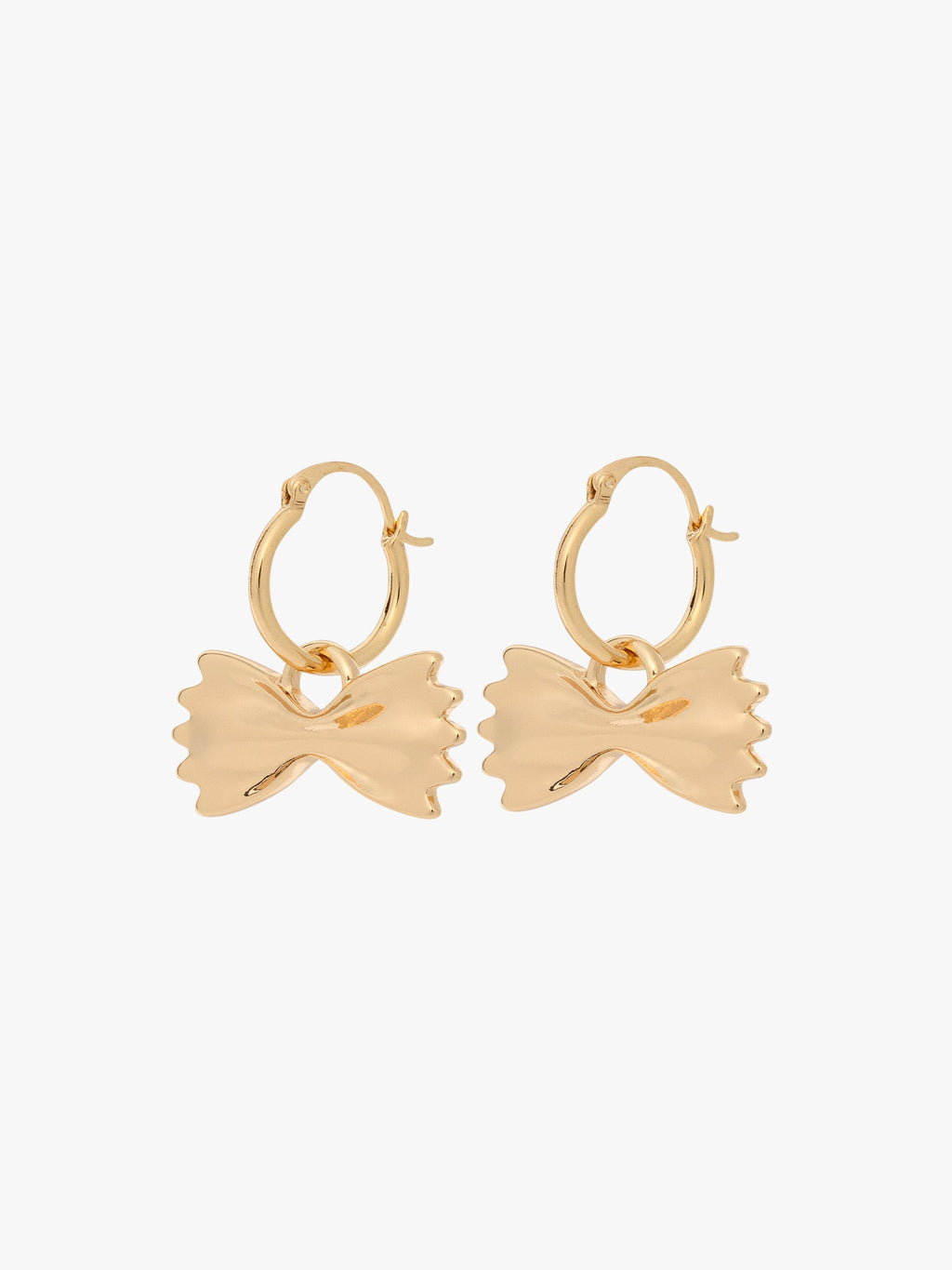 Farfalle Hoops - Gold - 2