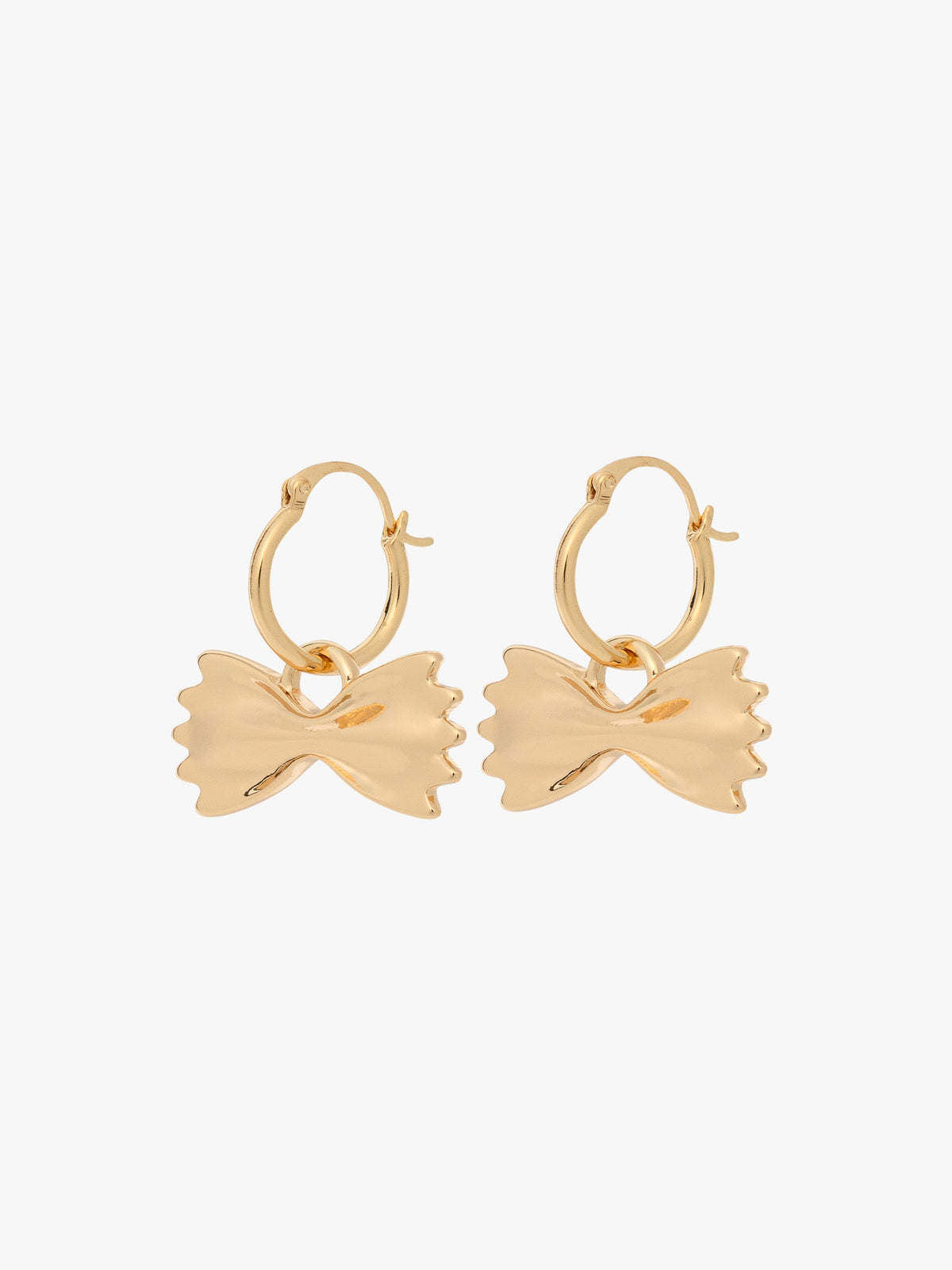 Farfalle Hoops - Gold - 2