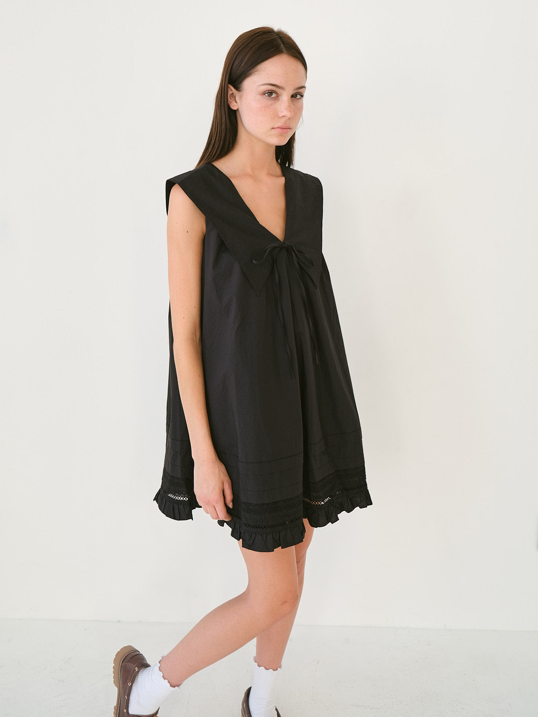 Jenny Mini Dress - Black - 7