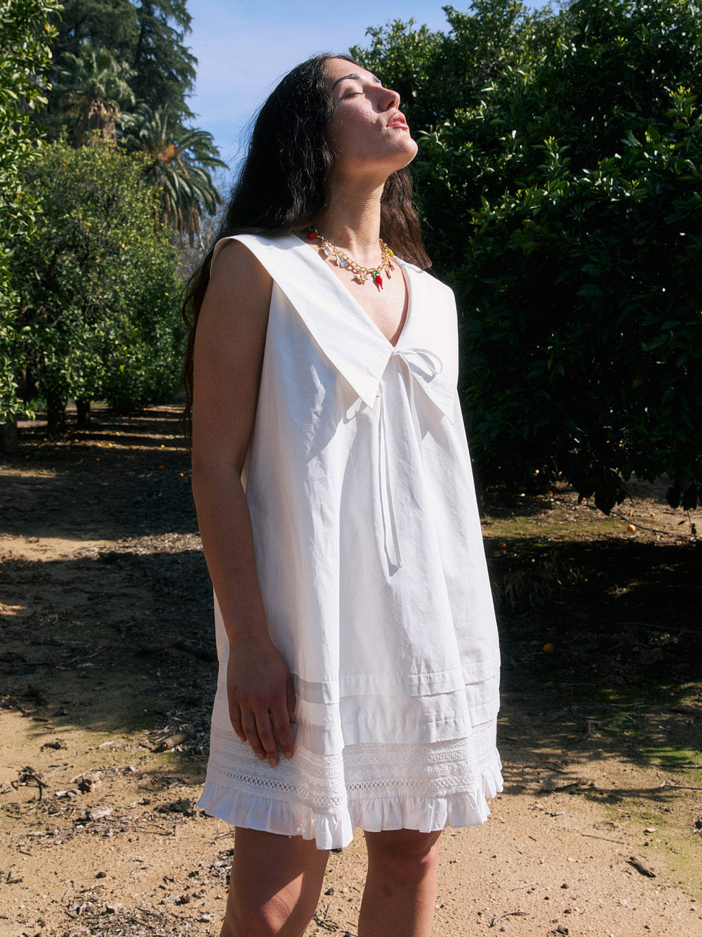 Jenny Mini Dress - Dove - 7