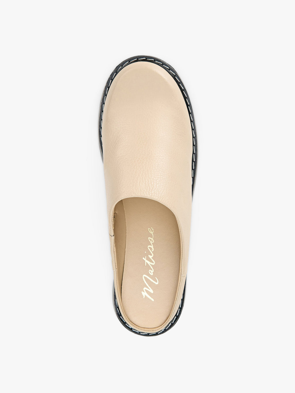 Lena Chunky Mule - Oat - 5
