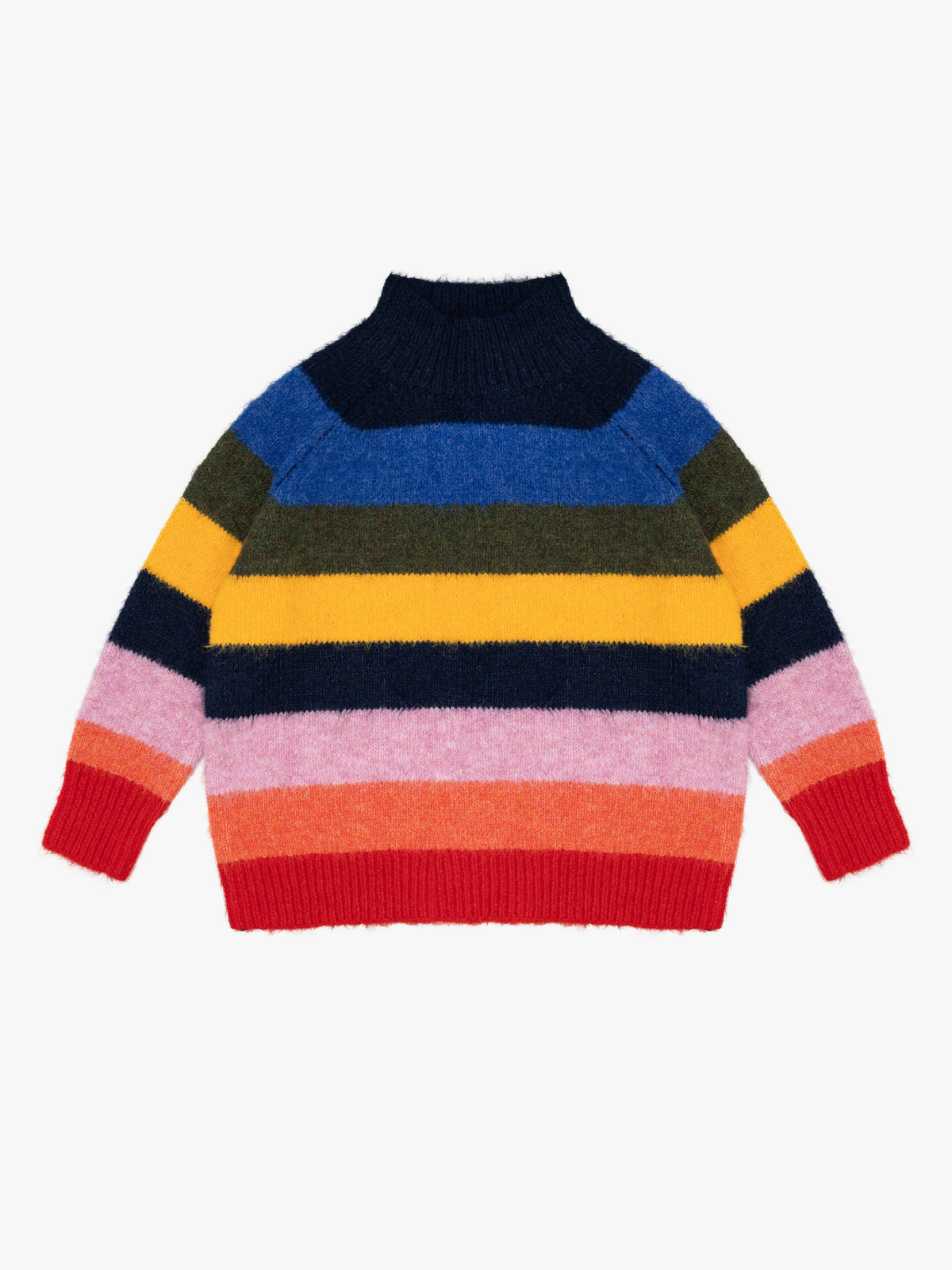 Louise Mockneck Sweater - Rainbow - 1