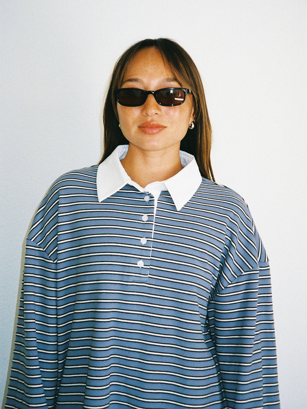 Marin Striped Polo - Blue Stripe - 6