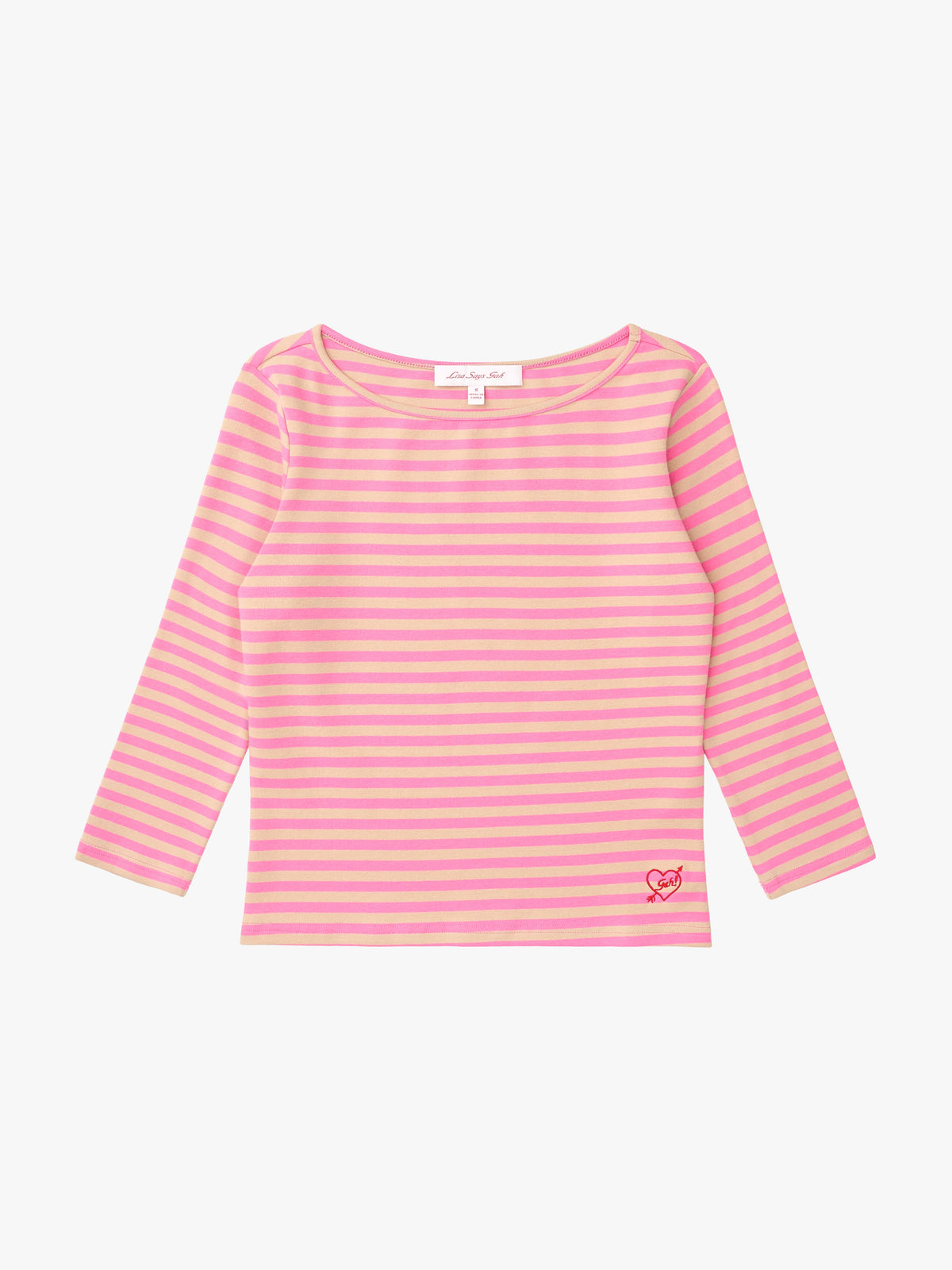 Nia Top - Candy Pink Stripe - 1