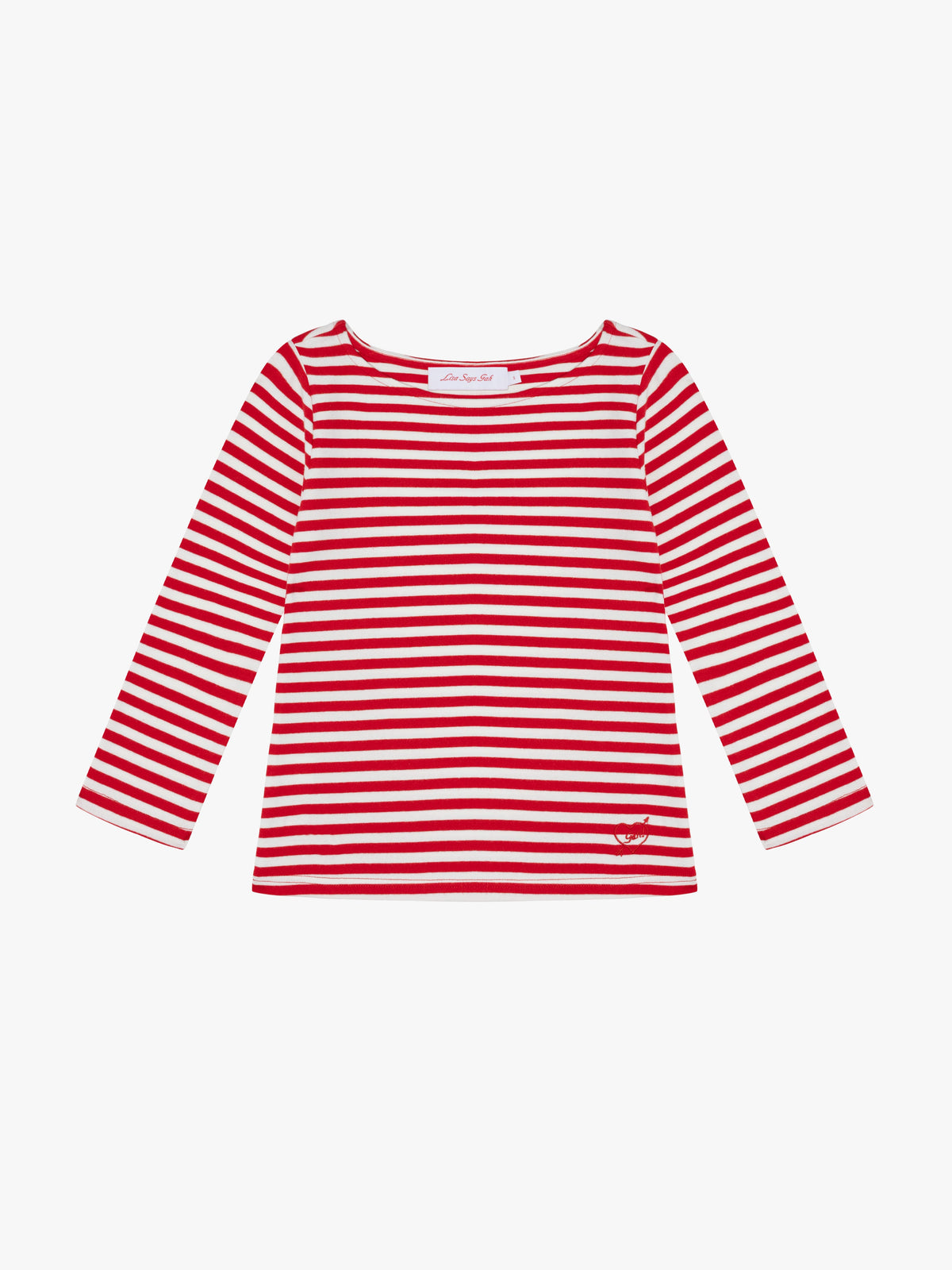 Nia Top - Scarlett Stripe - 1