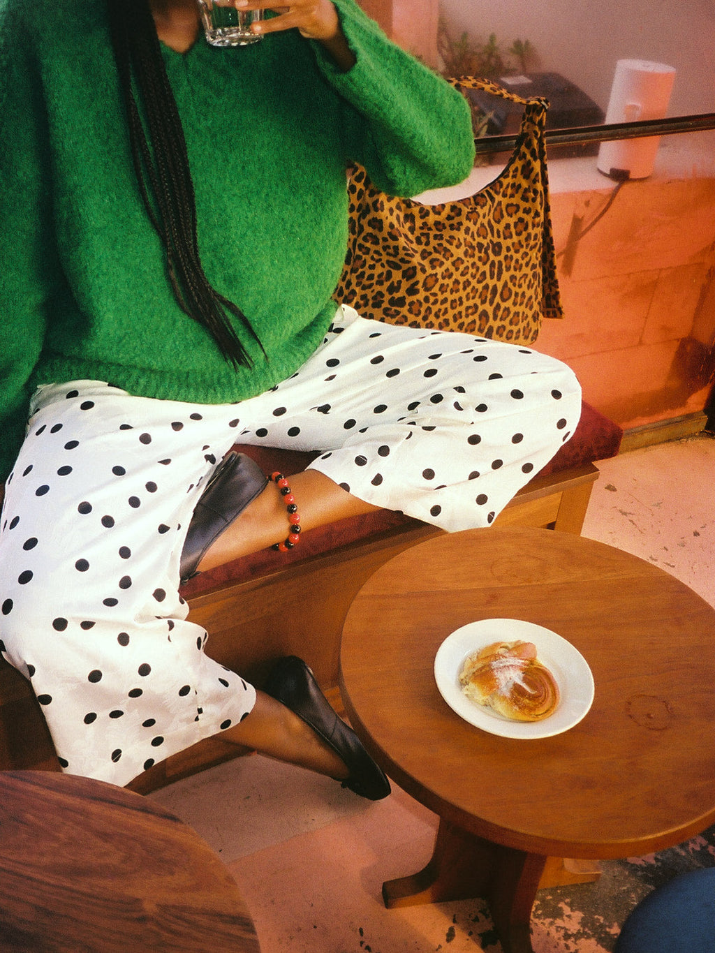 Renee Pant - White Dot - 13