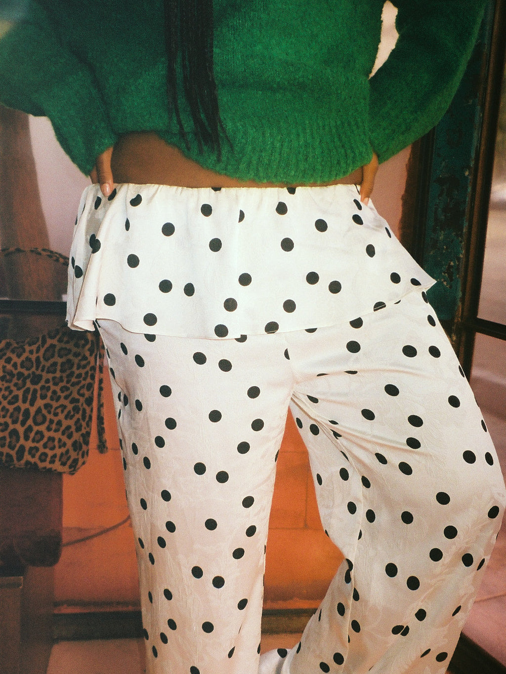 Renee Pant - White Dot - 15