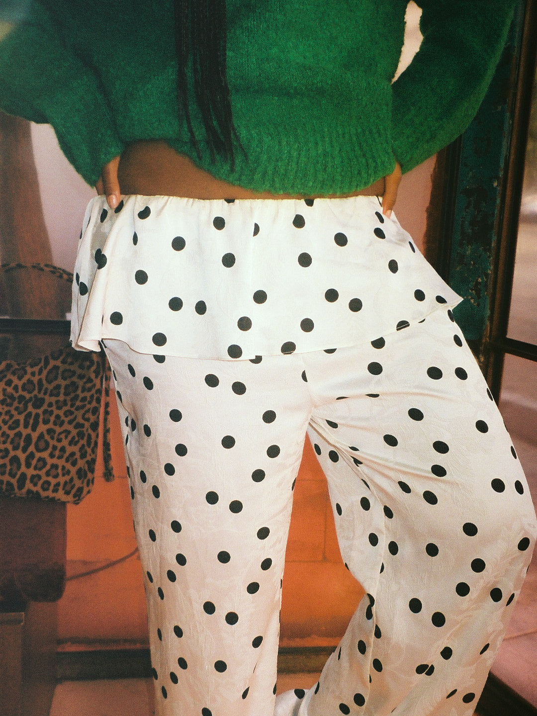 Renee Pant - White Dot - 15