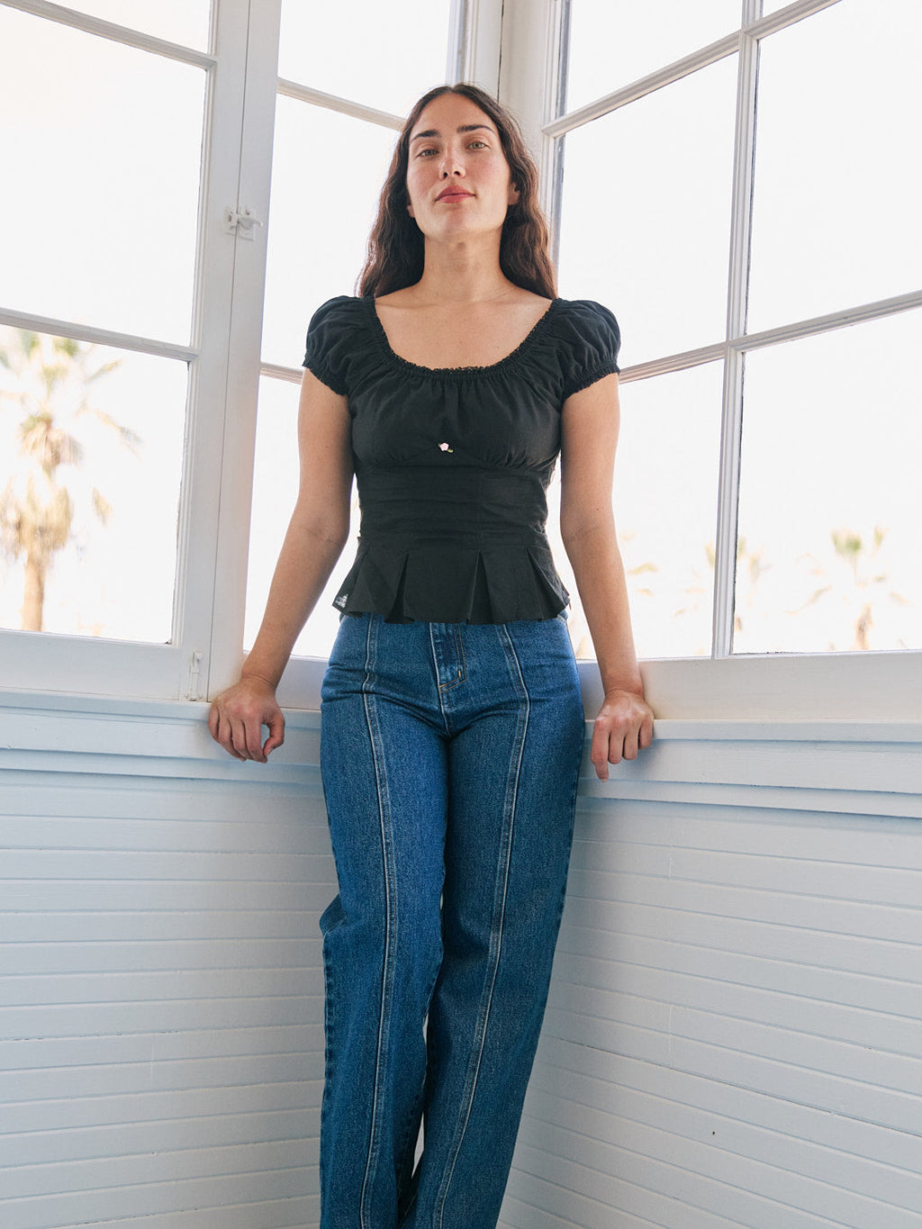 Pat Top - Black - 8