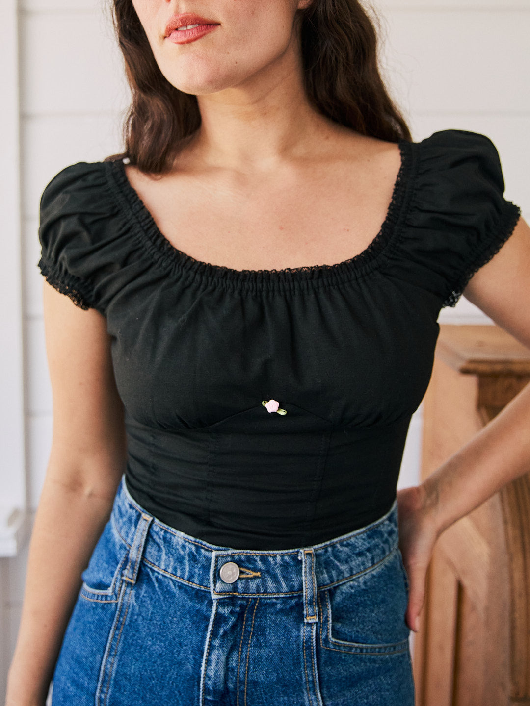 Pat Top - Black - 5
