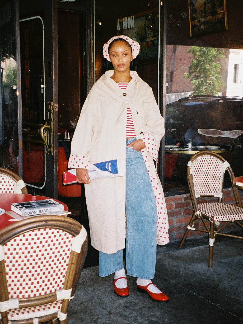 Olson Trench - Scarlett Dot - 10