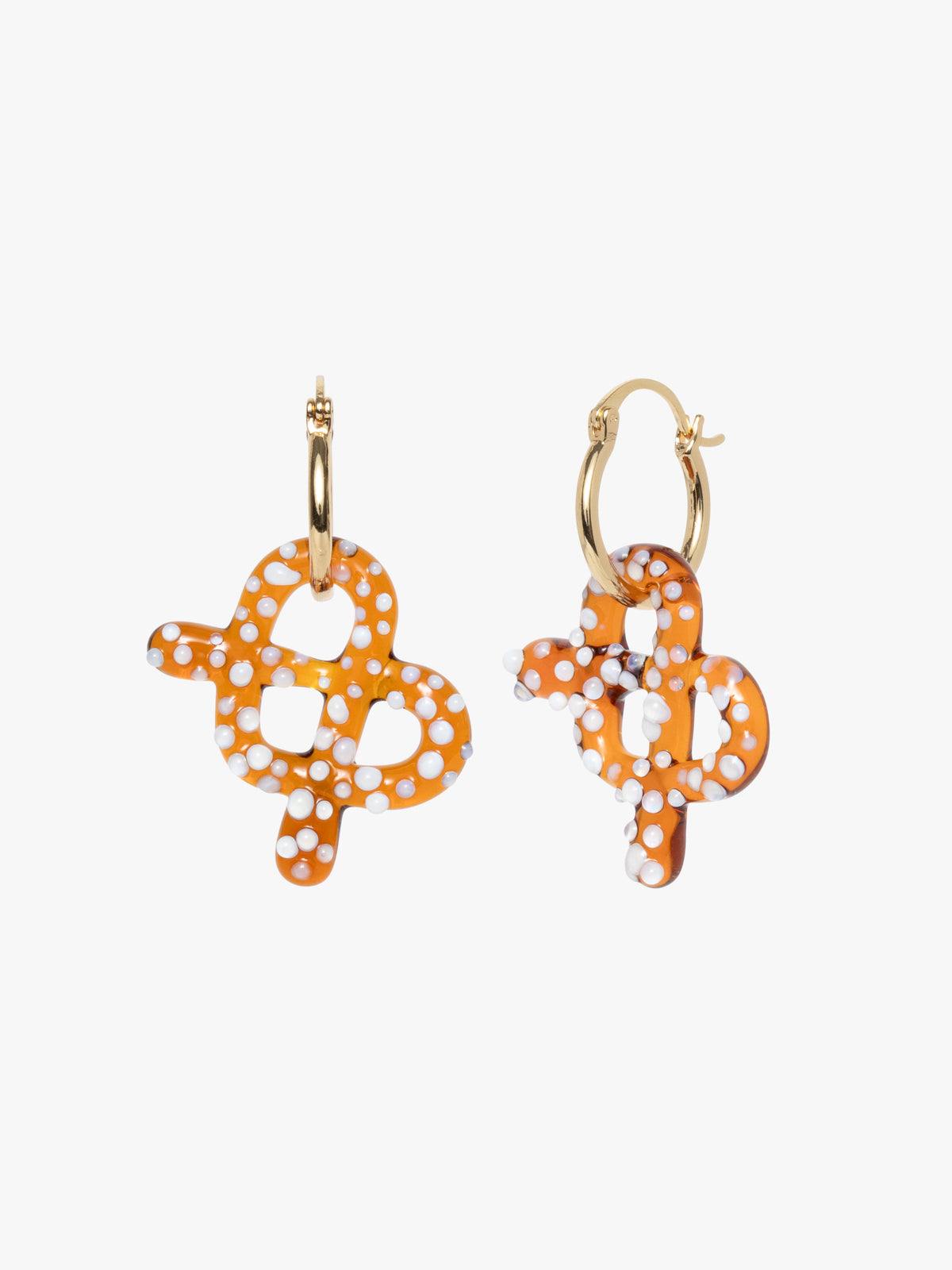 Pretzel Hoops - Brown/Gold - 1
