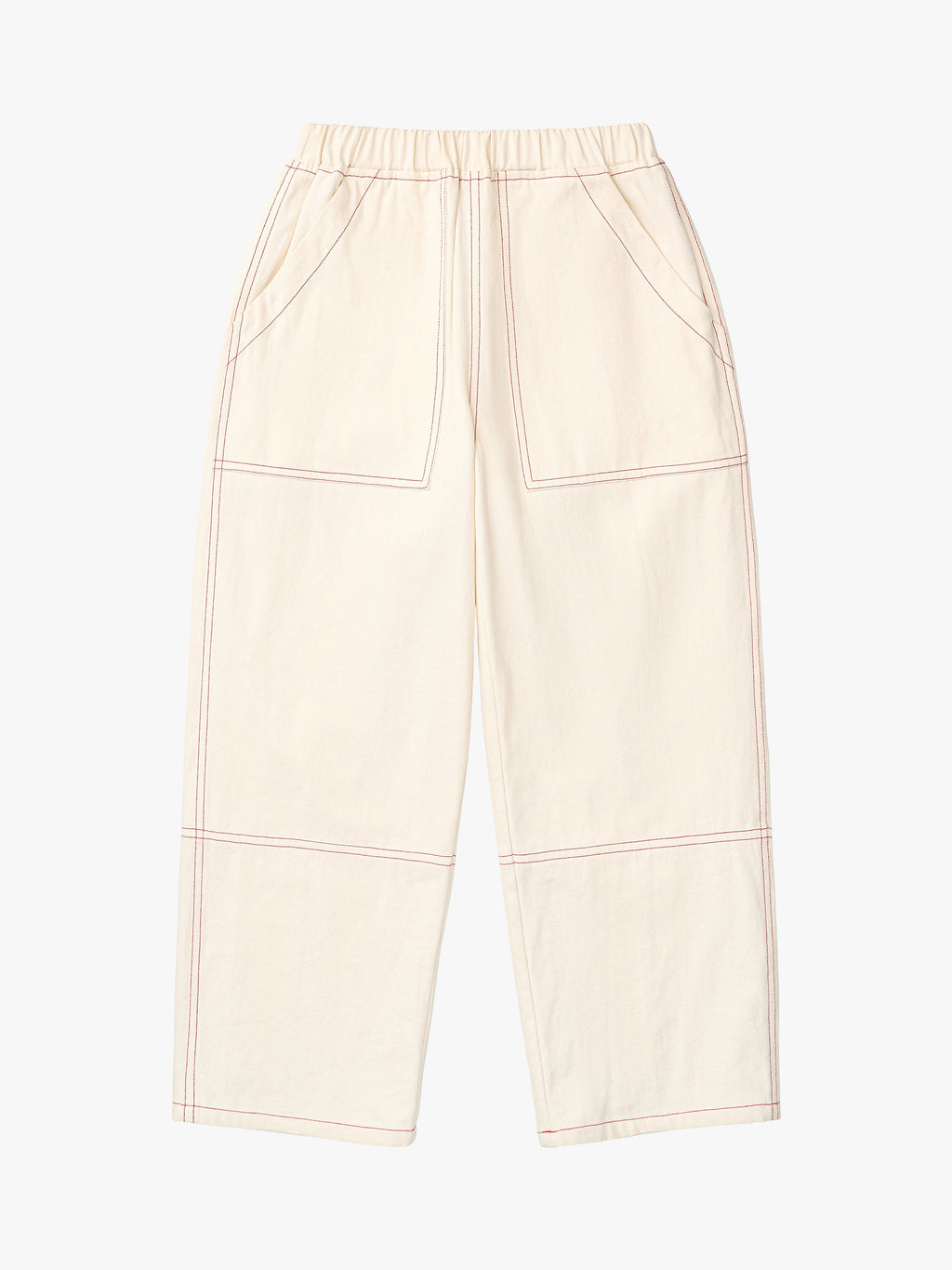 Rei Pant - Cream/Red - 2