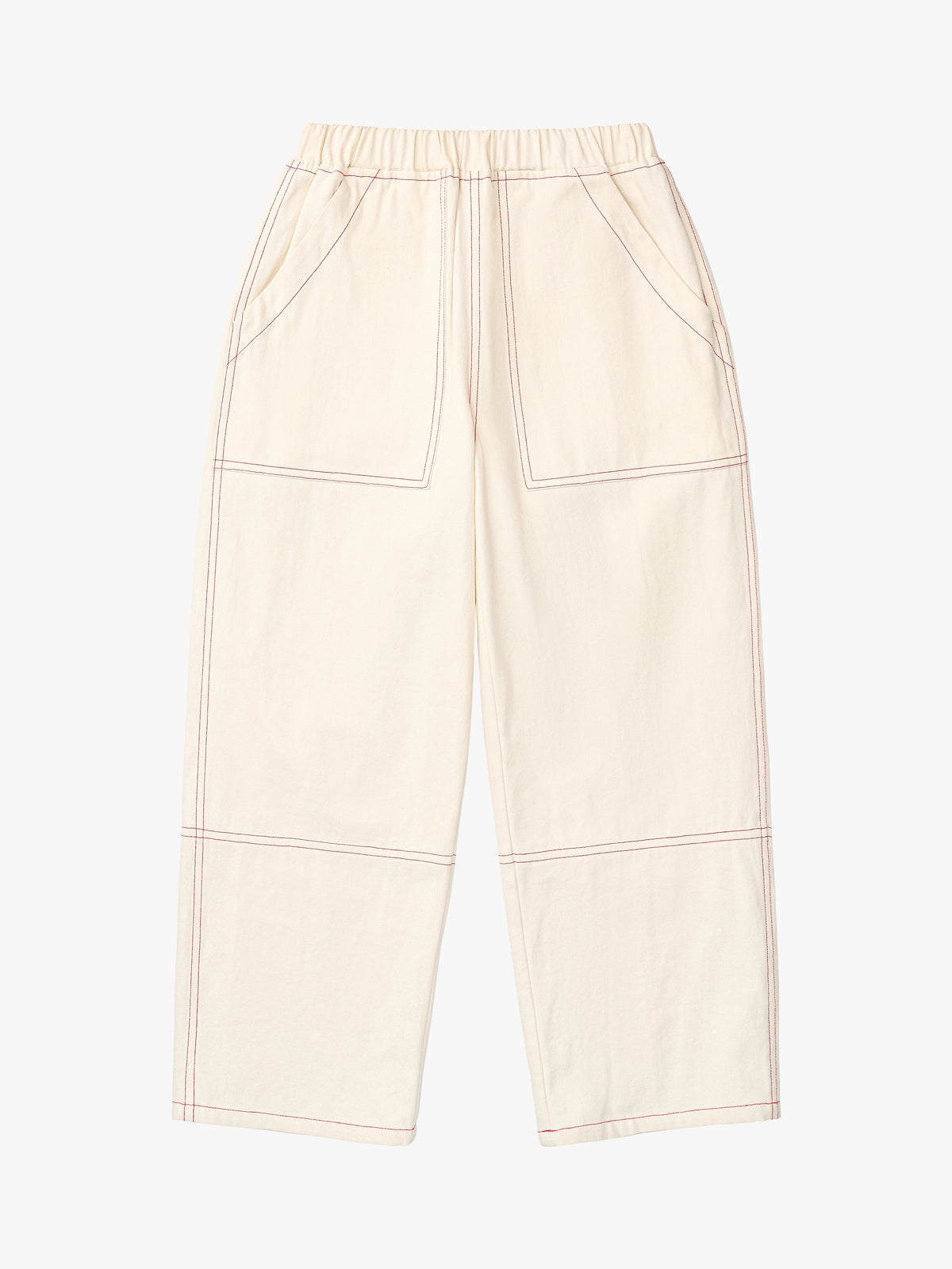 Rei Pant - Cream/Red - 2
