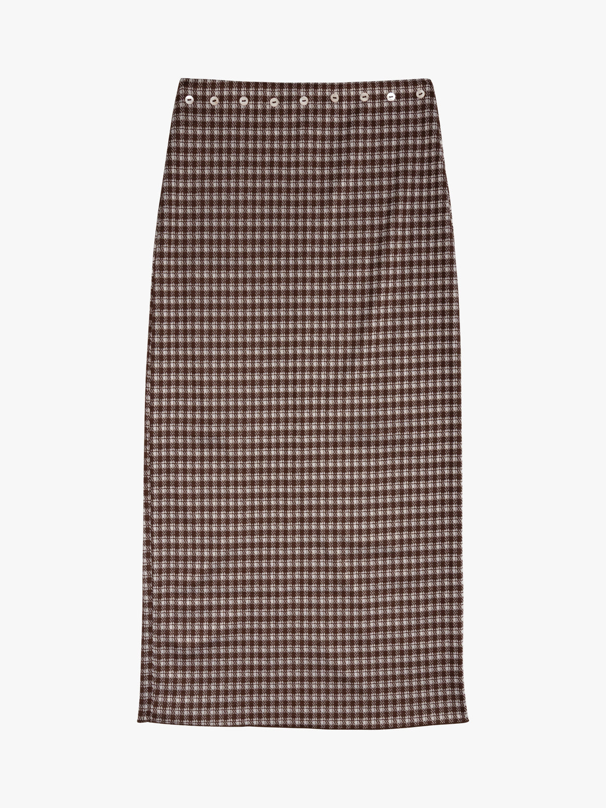 Sammy Skirt - Cocoa Plaid - 1