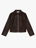 Shyla Jacket - Mocha Suede - 1