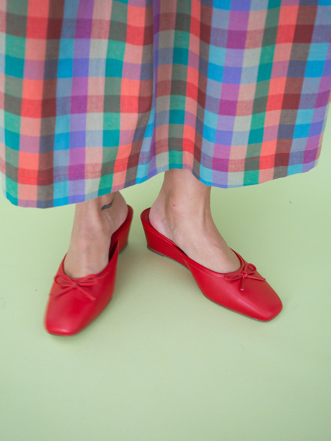 Blair Wedge - Poppy Red - 3