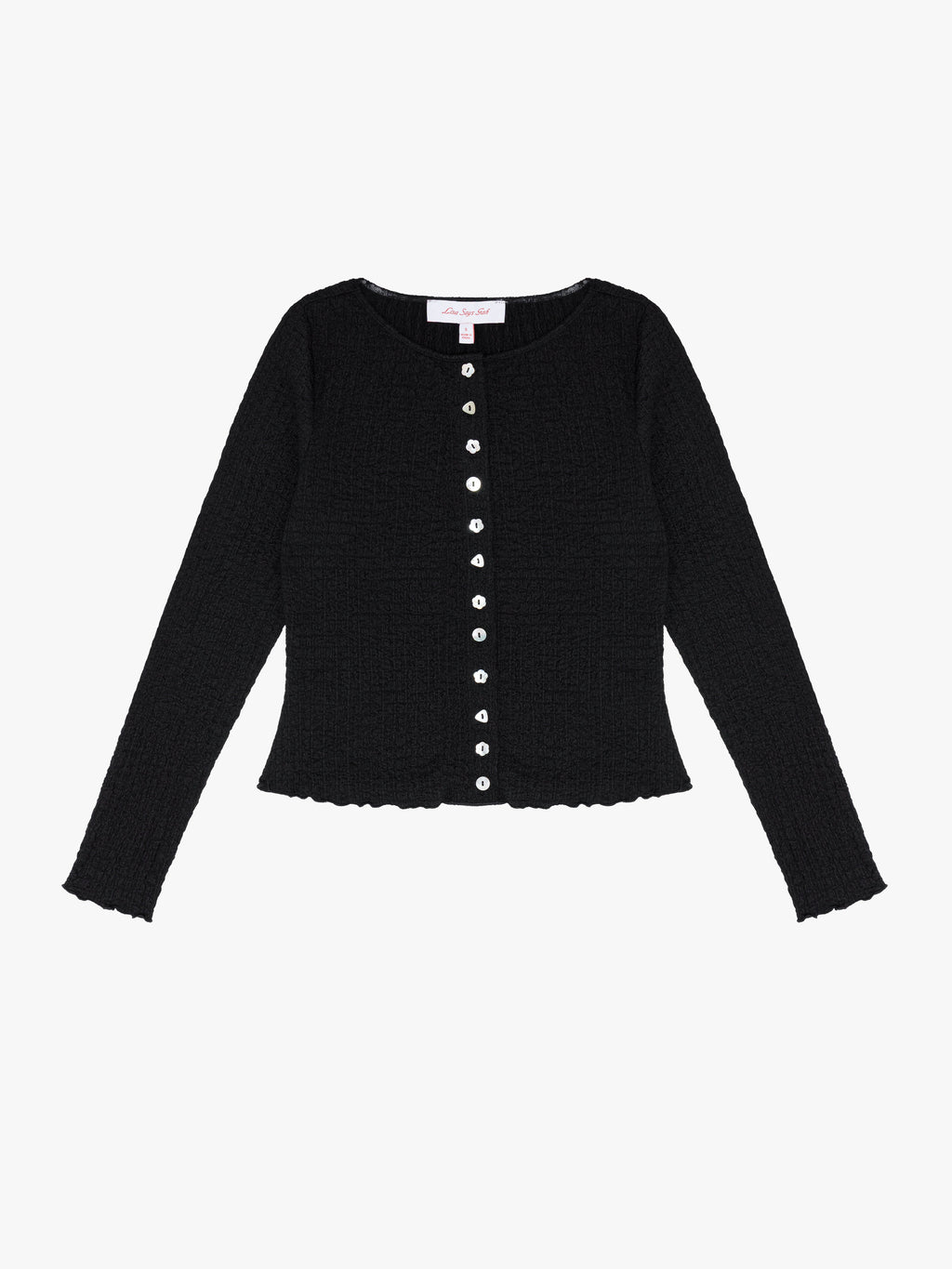 Summer Long Sleeve Top - Caviar - 1