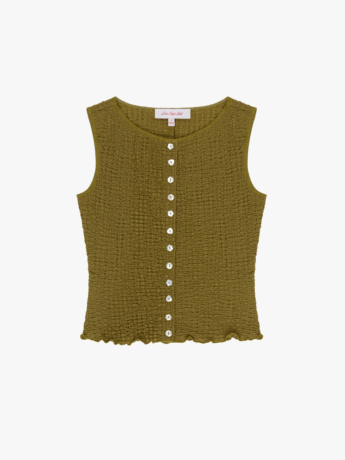 Summer Top - Olive - 2