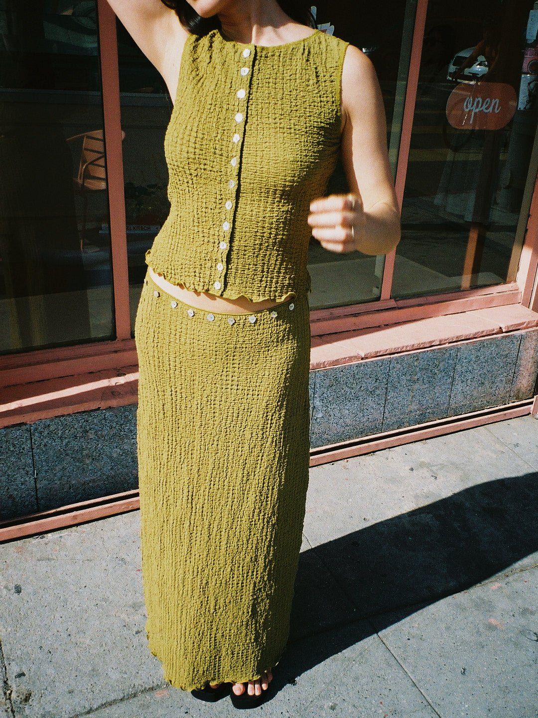 Summer Top - Olive - 19