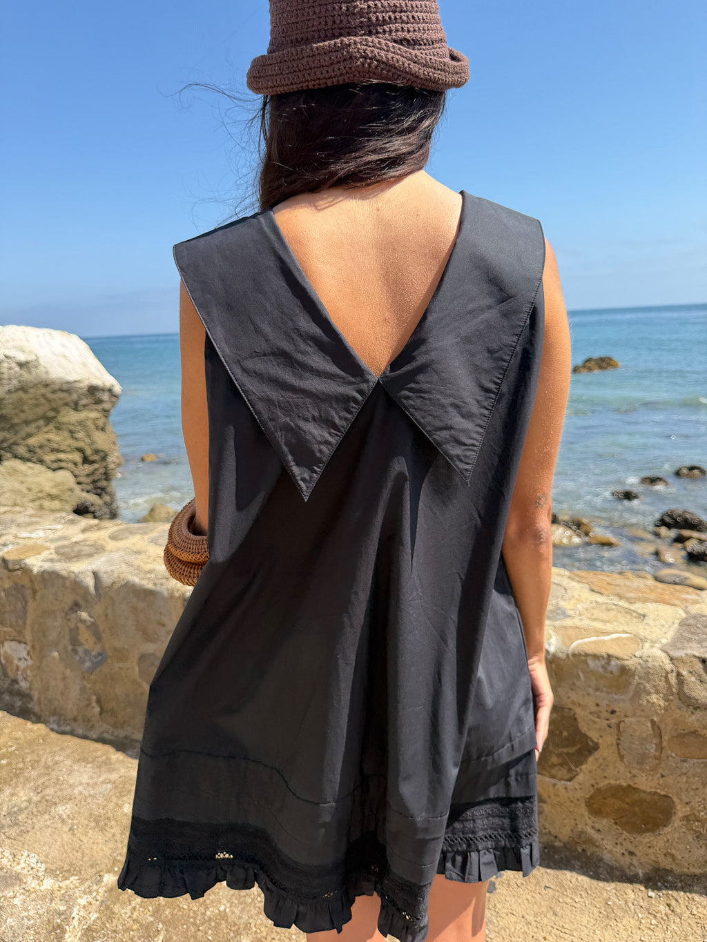 Jenny Mini Dress - Black - 3