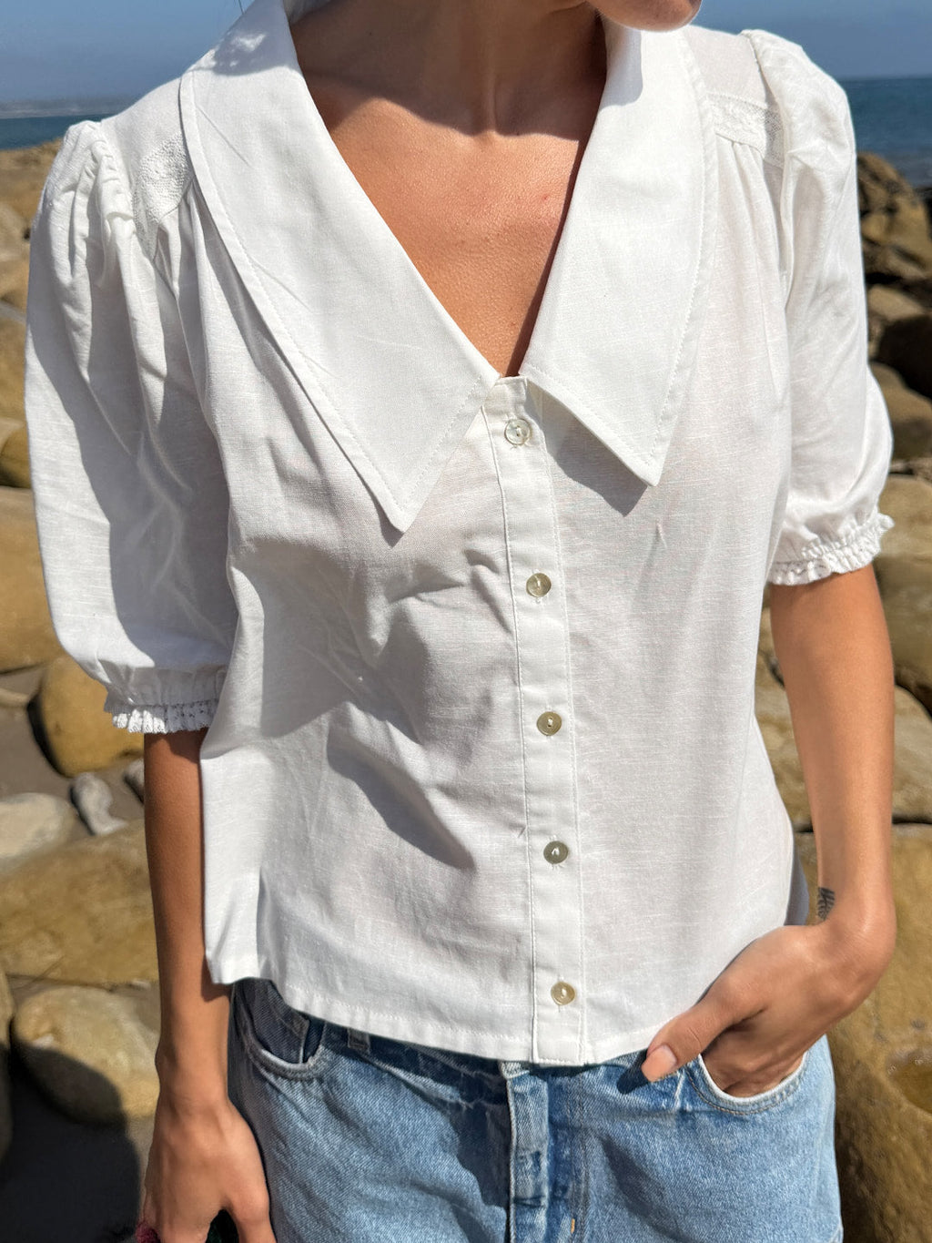Sam Top - White - 1