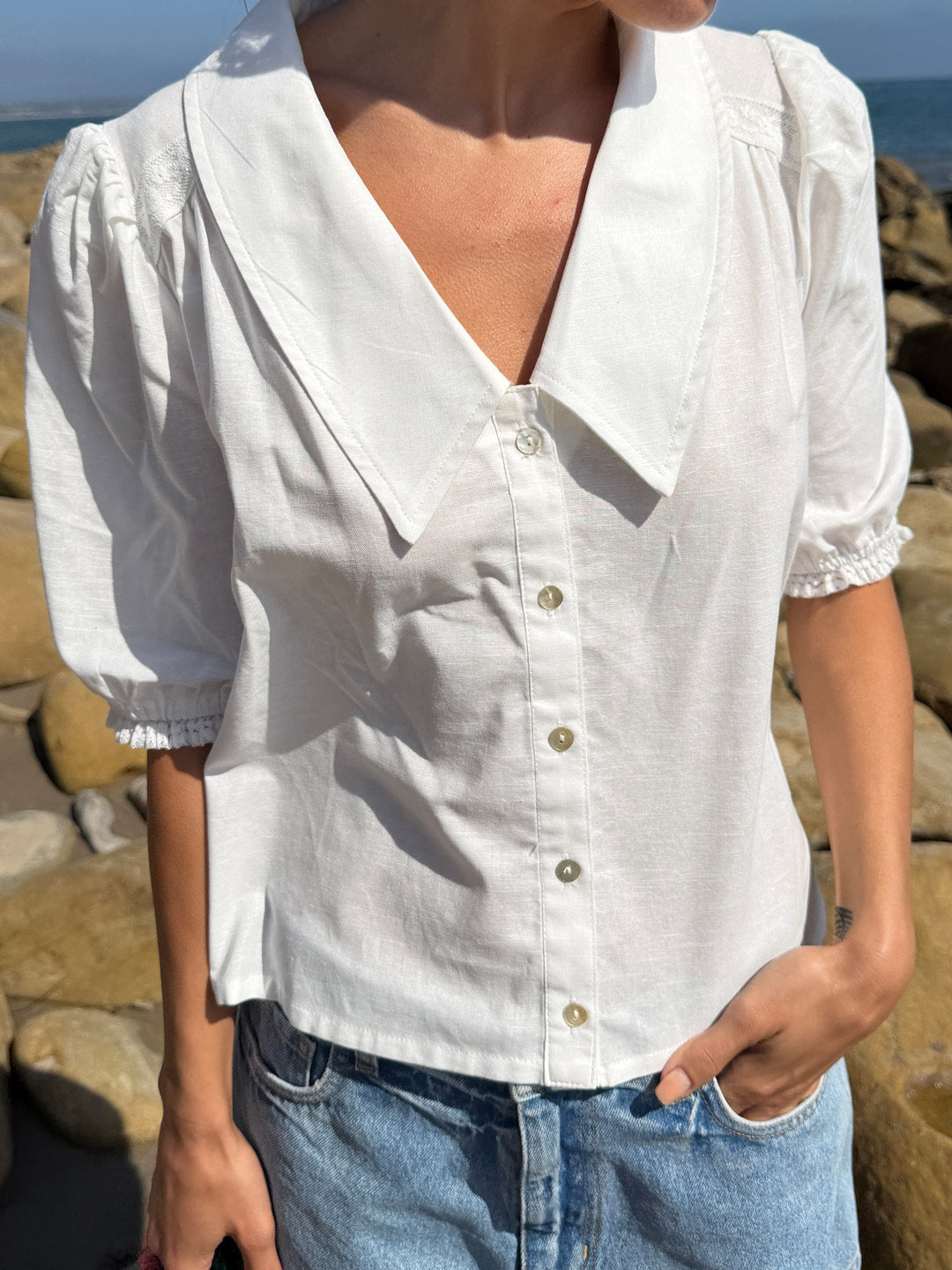 Sam Top - White - 1
