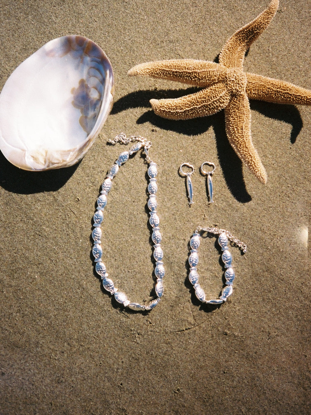 Fishes Necklace - Silver - 2