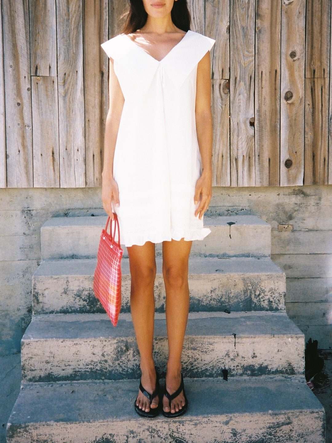 Jenny Mini Dress - Dove - 2