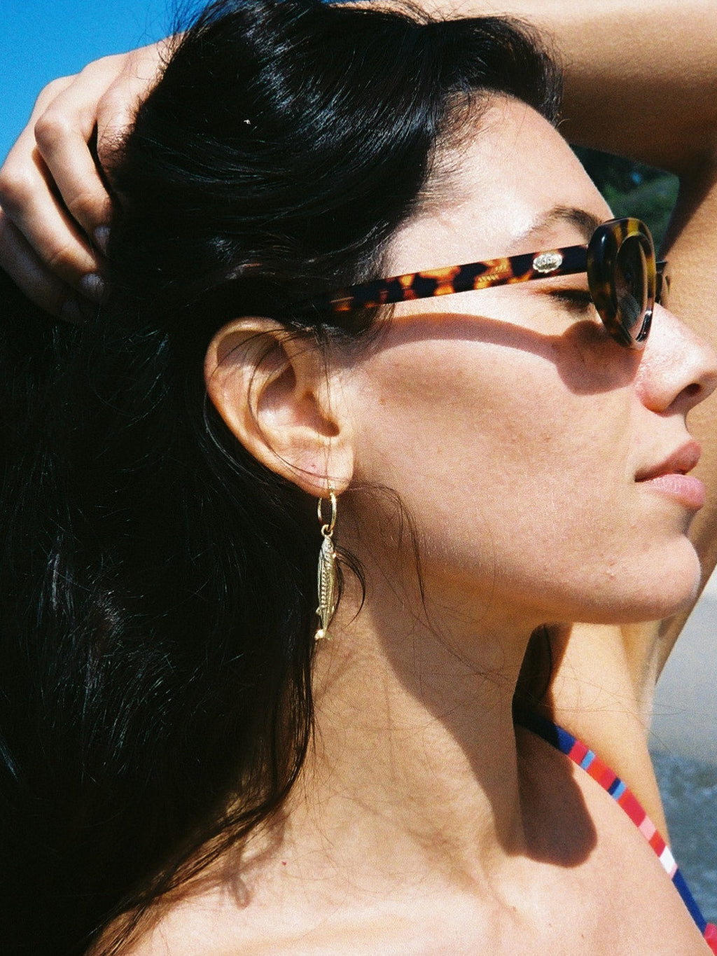 Anchovy Earrings - Gold - 4