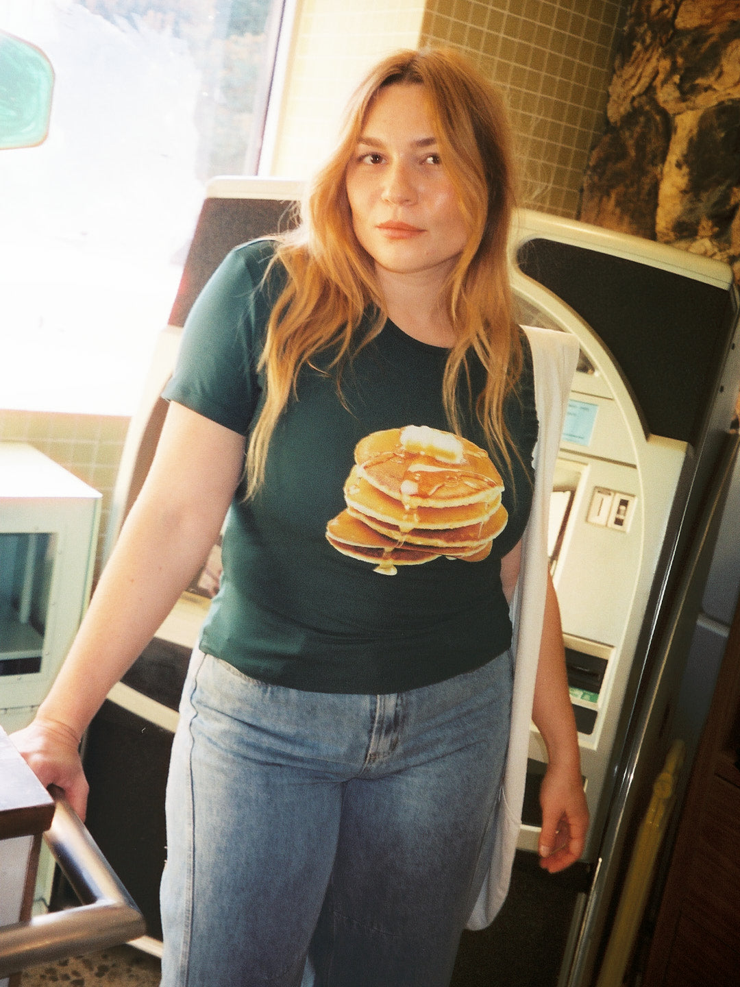 Midnight Breakfast Collector Fitted Tee - Deep Green - 7