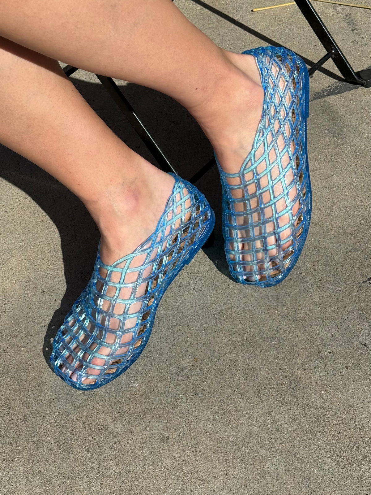 Marlow Jelly Sandal - Blue - 5