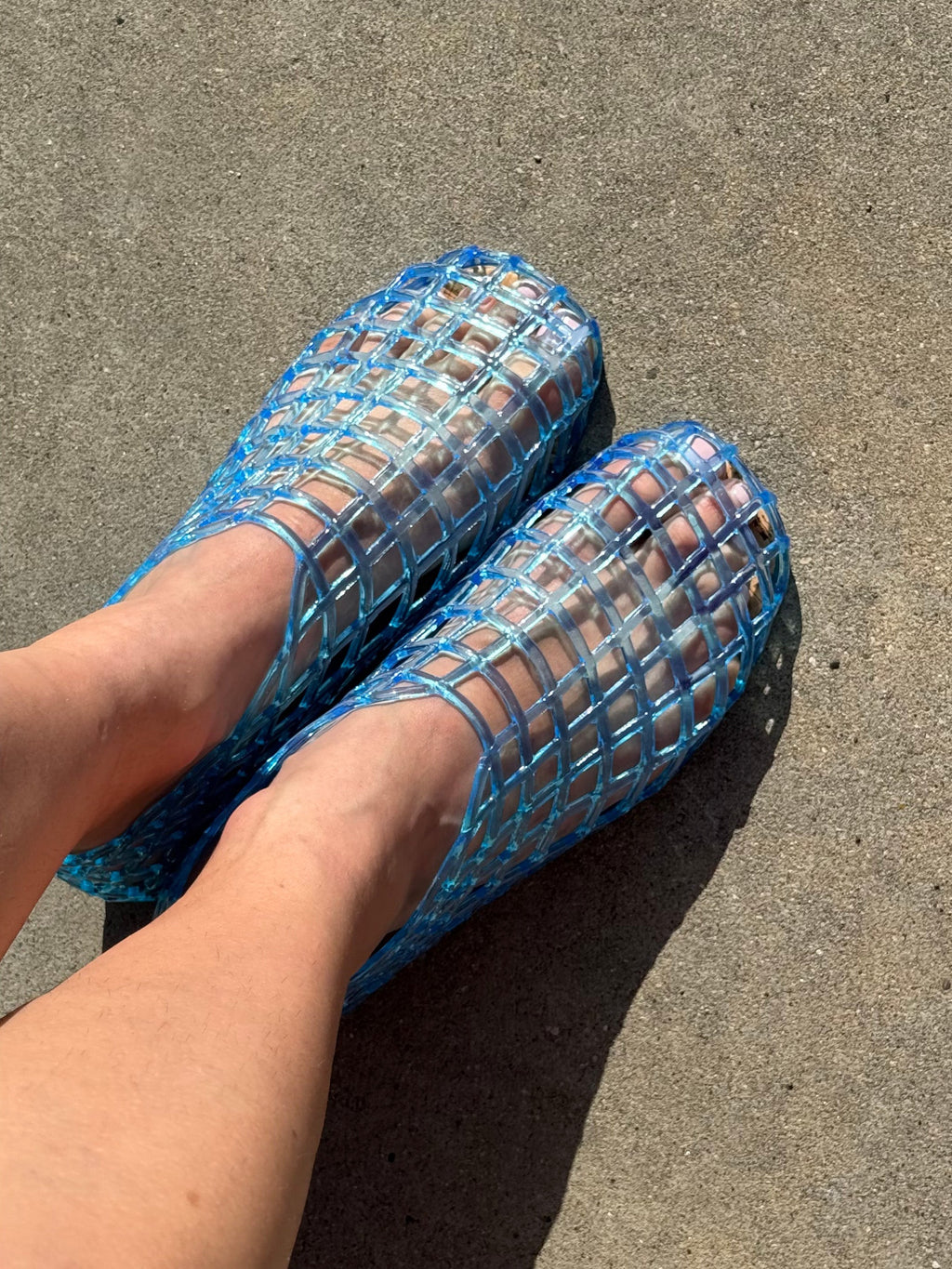 Marlow Jelly Sandal - Blue - 4